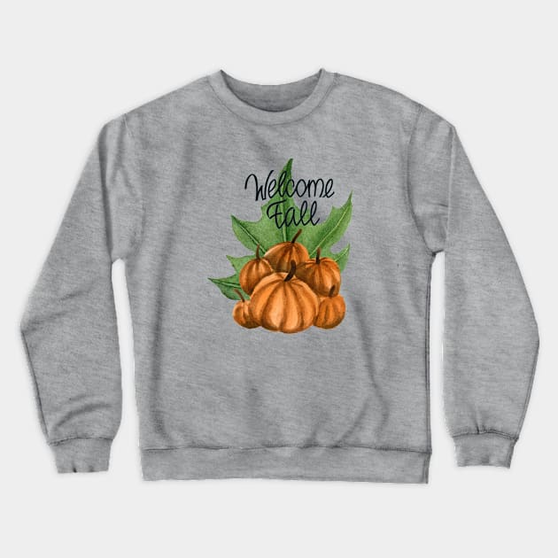 Autumn Season Crewneck Sweatshirt by Janremi